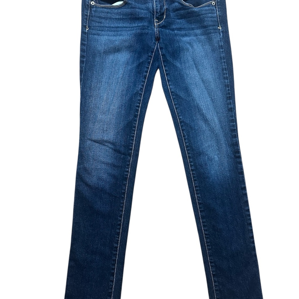 American Eagle Outfitters Dark Blue Straight Leg Jeans